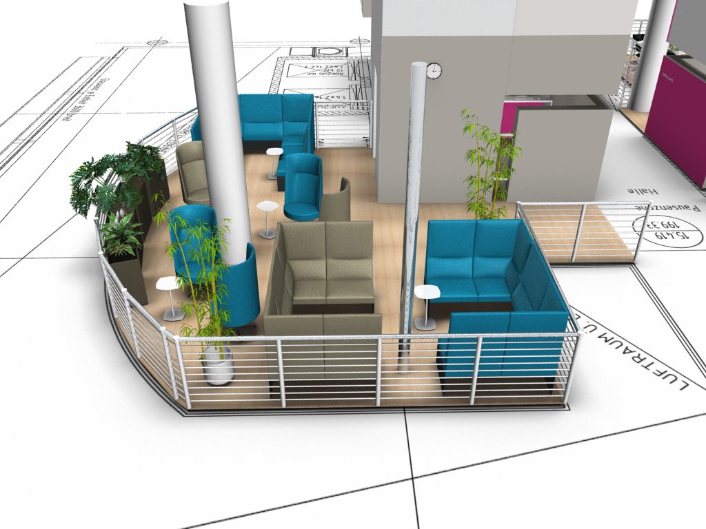 2016-09-23_UB_Infineon_Ebene 4_Pausenebenen mit Chillout Area und CoffeePoint_Version bank_GR