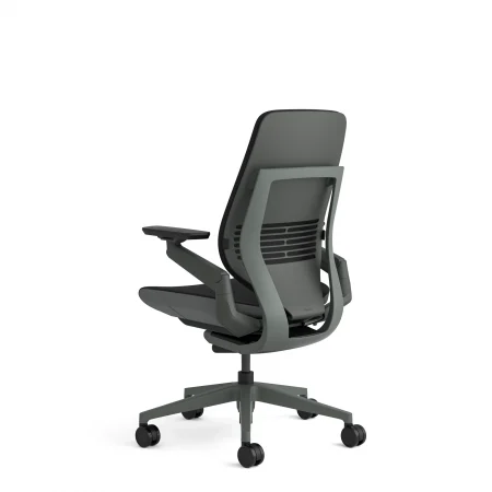 Steelcase_Gesture_Bürostuhl_schwarz_ohne Kopfstütze_Rückenansicht